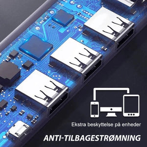 USB-hub med flere porte og høj hastighed