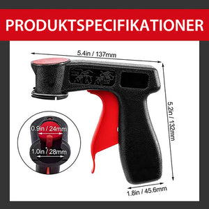 Bærbart håndtag spray maling hoved