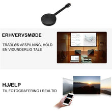 Indlæs billede til gallerivisning Trådløs bærbar HDMI-modtager
