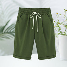 Indlæs billede til gallerivisning Afslappede og behagelige sommershorts med elastisk talje
