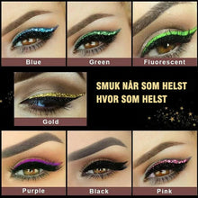 Indlæs billede til gallerivisning Vandtæt og genanvendelig eyeliner og øjenvipper klistermærke
