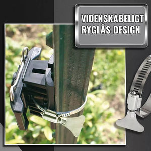 Håndskruede trykringe i rustfrit stål