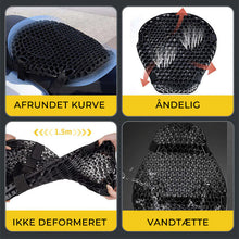 Indlæs billede til gallerivisning Honeycomb 3D åndbar motorcykel sædehynde dækker
