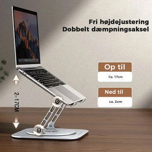 Aluminum alloy rotating laptop mount