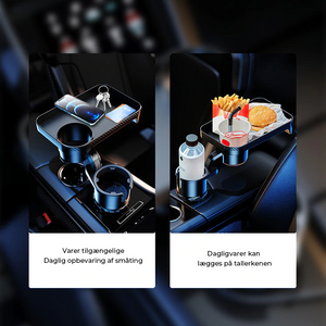 Forlængelse af kopholder i bilen
