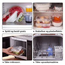 Indlæs billede til gallerivisning Strækbart silikonelåg til mad, 6 stk.
