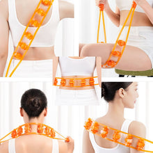 Indlæs billede til gallerivisning Portable Handmade Back Massage Roller Rope
