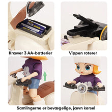 Indlæs billede til gallerivisning Sank Roterende Elektrisk Motorcykel legetøj
