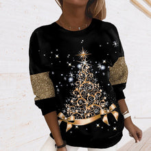 Indlæs billede til gallerivisning Julesweater med rund hals
