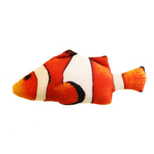 Indlæs billede til gallerivisning Plys Simulation USB-opladning Pet Fish Toy
