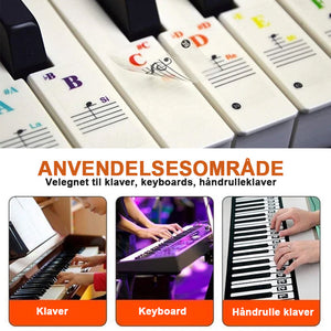 Klaver Key Note Stickers