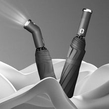 Indlæs billede til gallerivisning 💥EARLY XMAS SALE - Windproof LED Sun &amp; Rain Umbrella

