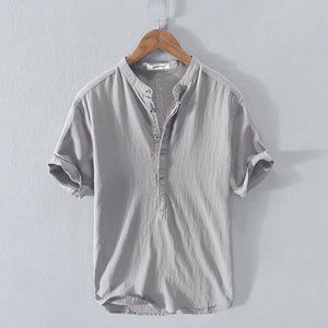 PROVENCE LINNED SKJORTE