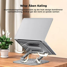 Indlæs billede til gallerivisning Aluminum alloy rotating laptop mount
