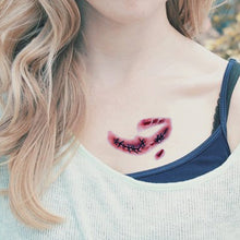 Indlæs billede til gallerivisning Tatoveringsklistermærker til uhyggelig halloweenfest
