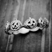 Indlæs billede til gallerivisning Retro Halloween græskar ring
