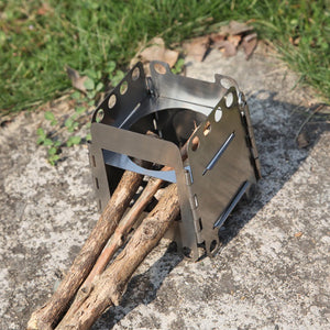 Bærbart grillsæt