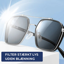 Indlæs billede til gallerivisning Dobbeltstråle Slim Retro Solbriller med optiske brilleglas
