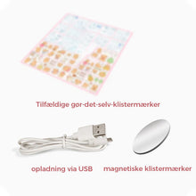 Indlæs billede til gallerivisning Mini paraplyformet natlampe med USB genopladeligt batteri
