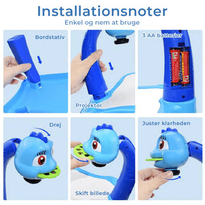 Børn projektor tegnebord