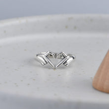 Indlæs billede til gallerivisning To My Daughter ‘I Love You Forever’ Heart Ring
