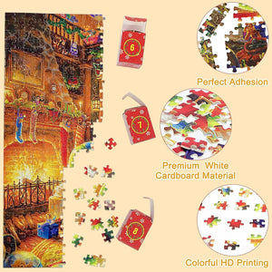🎅🧩Adventskalender 2023 jule-puslespil🎁