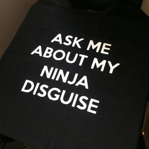 Ninja forklædnings T-shirt