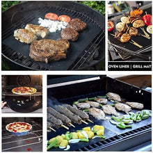 Indlæs billede til gallerivisning Non-stick BBQ grillmåtter med skærekasse
