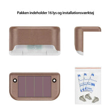 Indlæs billede til gallerivisning Solar Embedded udendørs vandtæt lys

