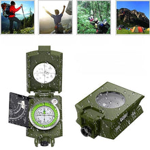 Indlæs billede til gallerivisning Multifunktionelt militærkompas med sigtekorn
