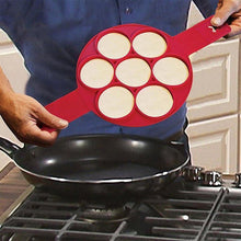 Indlæs billede til gallerivisning Non-stick Silicone Pancake Mold Ring
