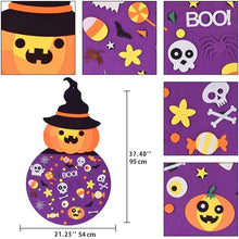Indlæs billede til gallerivisning Børn Halloween DIY filt håndværk
