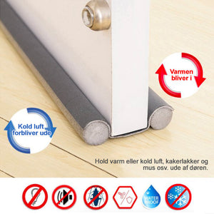 Dobbeltsidet dørisolering