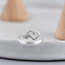 Indlæs billede til gallerivisning To My Daughter ‘I Love You Forever’ Heart Ring
