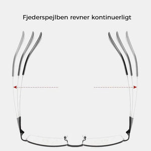 Nye Bifokale progressive, ultralette læsebriller med anti-blålys-funktion