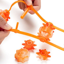 Indlæs billede til gallerivisning Portable Handmade Back Massage Roller Rope
