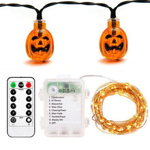 Indlæs billede til gallerivisning Halloween græskar String Lights
