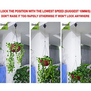 Retractable Hook for Garden Baskets, Pots & Birds Feeder💥the 2nd, -50%💥
