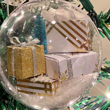 Indlæs billede til gallerivisning Gennemsigtig julekugle
