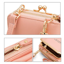 Indlæs billede til gallerivisning 2020 Ny mode kvinder telefon taske Solid Crossbody taske
