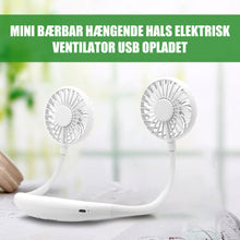 Indlæs billede til gallerivisning Genopladelige mini-halsventilatorer
