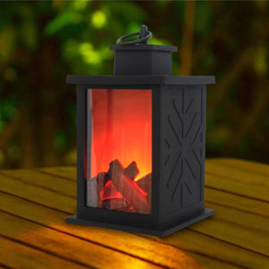 Halloween Flamme Lampe