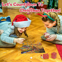 Indlæs billede til gallerivisning 🎅🧩Adventskalender 2023 jule-puslespil🎁
