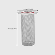 Indlæs billede til gallerivisning Mesh Stainless Steel Floor Drain Strainer
