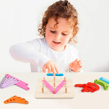 Indlæs billede til gallerivisning Multifunktionelt Montessori Søjlekollage Legetøj
