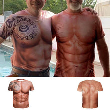 Indlæs billede til gallerivisning Muskel tatovering T-shirt
