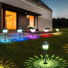 Indlæs billede til gallerivisning Saker Color-Changing Solar Landscape Lights (2PCS)
