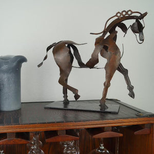 Adonis-Hesteskulptur