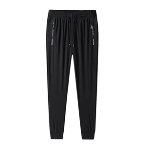 Afslappede joggingbukser i issilke (Herre)