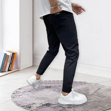 Indlæs billede til gallerivisning Strækbare Skinny fit Cargobukser med multilommer (Herre)
